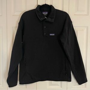 Patagonia Black Better Sweater Pullover Jacket with Torchy’s Tacos Logo